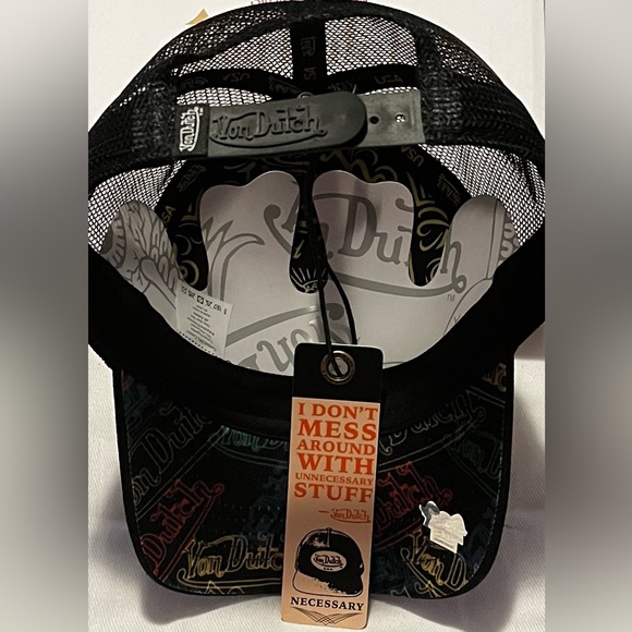 VON DUTCH Neon Trucker hat NWT 🧢 RETAIL $89 - Picture 4 of 7